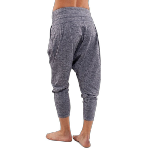 Lululemon Heathered Deep Indigo Happy Hatha Crop Size 4 - Picture 4 of 15